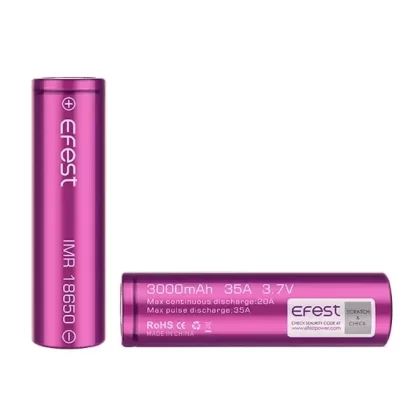 Efest INR18650 3000mAh 25A Battery - Ejuicewarehouse