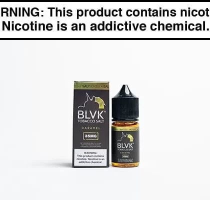 CARAMEL TOBACCO BY BLVK UNICORN SALT 30ML - Vapejuice