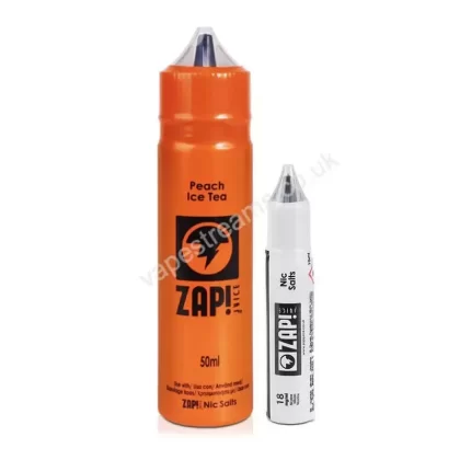 Peach Ice Tea by ZAP Juice E-Liquid - Vapestreams Co
