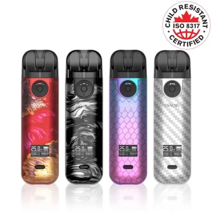 Smok Novo 4 Open Pod Kit [CRC Version] - Cyan Pink Cobra