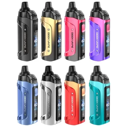 GEEKVAPE AEGIS BOOST 3 Pod Kit - Colour#Black>Midnight Gold>Midnight Red>Rainbow Purple>Sapphire Blue>Silver>Sunset Red>Teal Blue