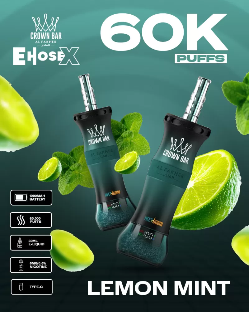 Al Fakher Vape CrownBar 60000 - Crownbar Vape (0A827D)