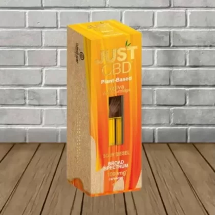 JustCBD Broad Spectrum Plant-Based Cart 1000mg