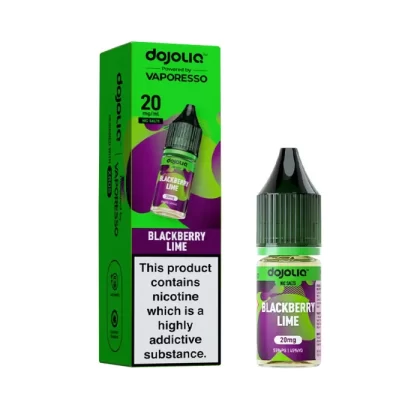 Blackberry Lime Nic Salt E-Liquid by Vaporesso Dojoliq - 20 mg - High Strength