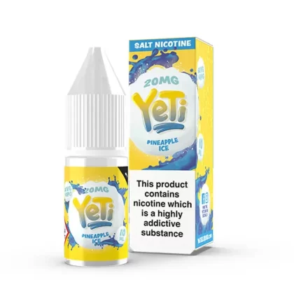 Yeti Pineapple Ice Nic Salts - Nicotine Strength#5mg>10mg>20mg