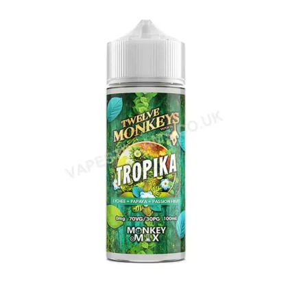 Twelve Monkeys Tropika 100ml E-Liquid Shortfill - Vapestreams Co