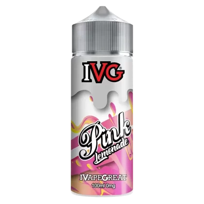 IVG Pink Lemonade Vape Juice 100ml - Nic Shots#0 Nic Shots>1 x 18mg Nic Shot>2 x 18mg Nic Shots