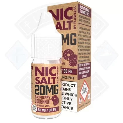 Nic Salt – Raspberry Doughnut 10ml By Flawless