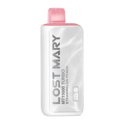 Strawmelon Peach Lost Mary MT15000 Turbo - Nicotine#50mg~Size#Single>5 Pack