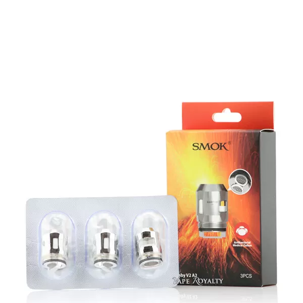 SMOK Baby V2 A2 Coil Head 3pcs - Image 3