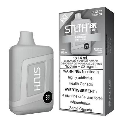 STLTH 8K Pro Disposable Vape Device – Flavourless