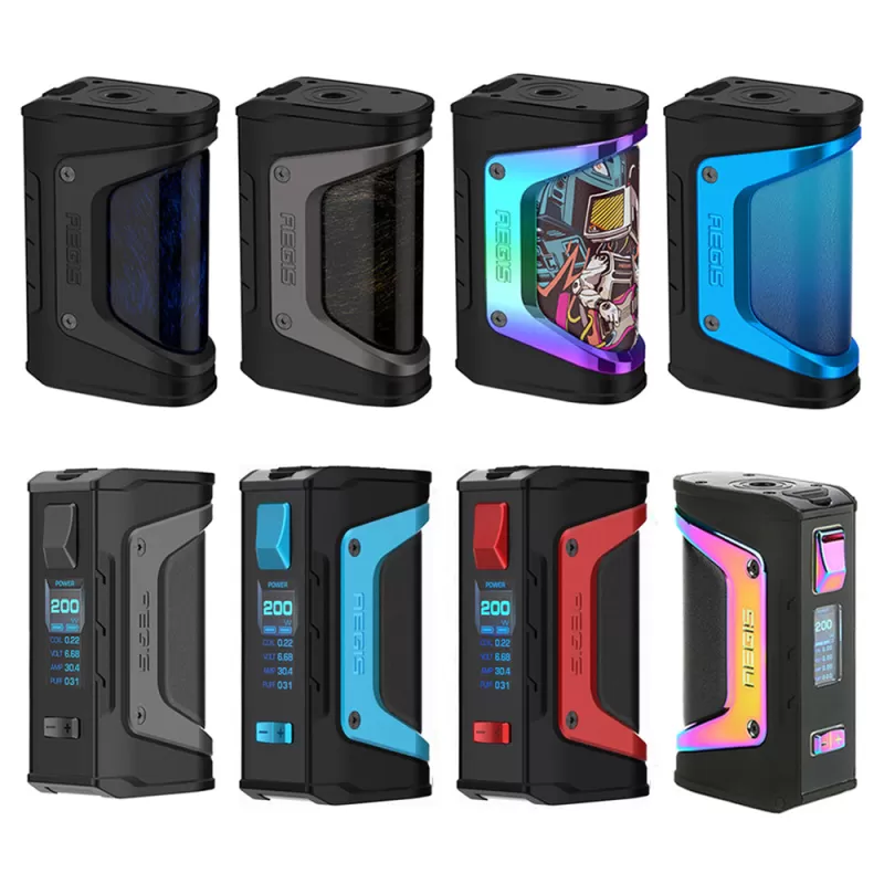 Geekvape Aegis Legend 200W TC Box Mod - Rainbow Trim - Image 2