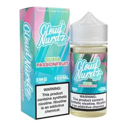 Guava Passion Fruit Iced E-Liquid by Cloud Nurdz - Vape Product; Vape Product, Vape Product