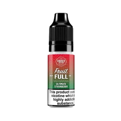 Dinner Lady Fruit Full Ultimate Strawberry Bar Salt - 10mg