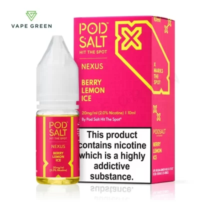 Berry Lemon Ice Nic Salt E-Liquid by Nexus Pod Salt