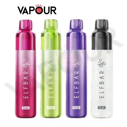 Elf Bar Plus 12 Prefilled Pod Kit - Blueberry Sour Raspberry - Vapourdeal Co