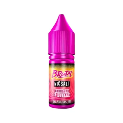 Just Juice Brutal Rhubarb & Custard Nic Salt - 20mg