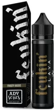 Fcukin Flava, Frosty Hacks E-Liquid Vape 50ml Short Fill