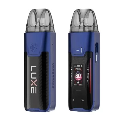 Vaporesso LUXE XR Max 2 Pod Mod Kit 3200mAh 5ml (Max 80W) - Blue, Dark Black Leather