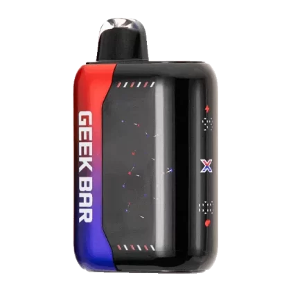 Blue Razz Ice Geek Bar Pulse X (Patriot Edition) - Nicotine#50mg~Size#Single>5 Pack