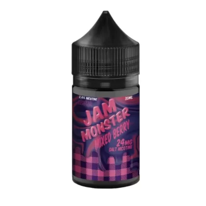 Mixed Berry Salt 30ml E-Juice | Jam Monster