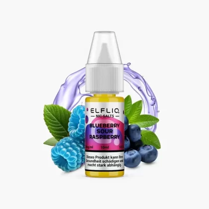 ELFLIQ Blueberry Sour Raspberry | E-Liquid (20mg) by ELFBAR