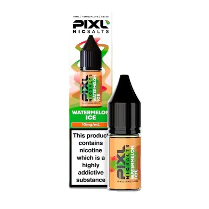 Pixl Watermelon Ice Nic Salt E-Liquid - 10 Pack