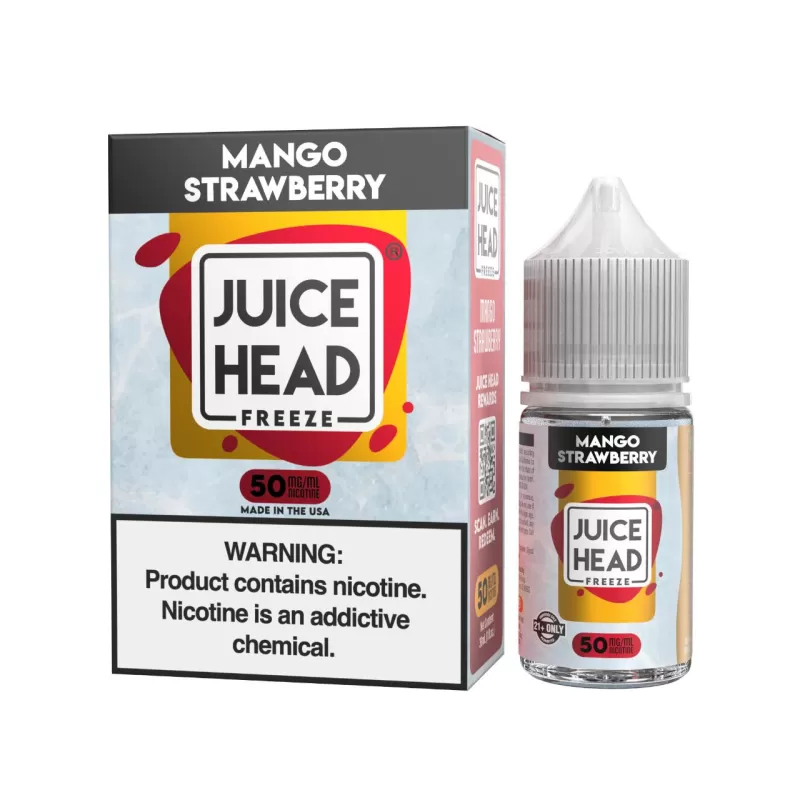 Juice Head Mango Strawberry Freeze Salts 30ml E-Juice - Ecigmafia