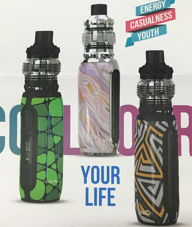 Eleaf iStick Rim 80W Kit with MELO 5 Atomizer 3000mAh & 4ml - Rainbow - Image 2