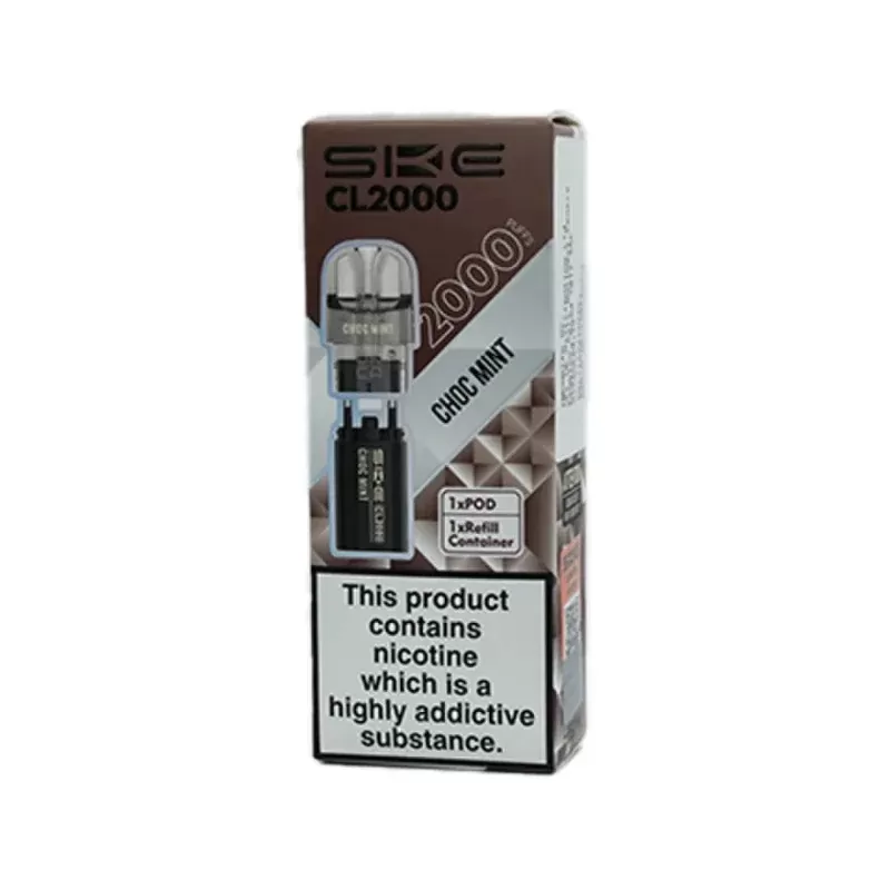 SKE CL2000 Prefilled Pods Choc Mint - Strength#20mg