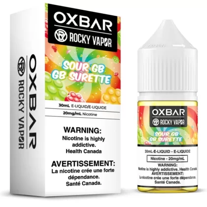 Rocky Vapor Oxbar E-Liquids – Sour GB
