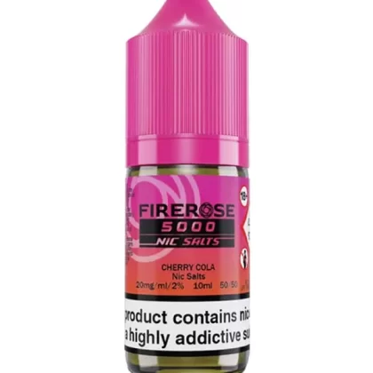 Cherry Cola Elux Firerose 5000 Nic Salt E-Liquid - 10mg