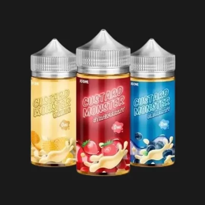 CUSTARD MONSTER 100ML - Vanilla Custard / 12 MG