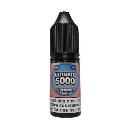 Blueberry Peach Saltnic vape Juice by Ultimate 5000 - 10 Pack - Strength