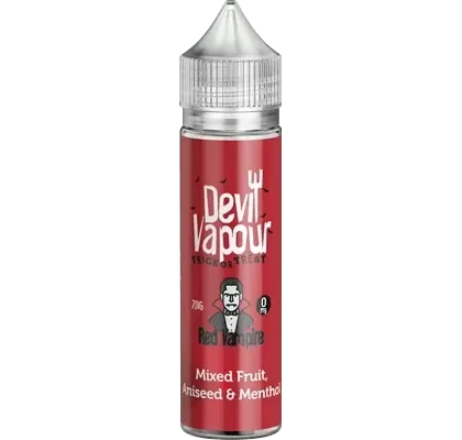 MIXED FRUIT, ANISEED & MENTHOL E LIQUID BY DEVIL VAPOUR 50ML 70VG