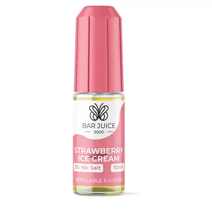 Bar Juice 5000 Strawberry Ice Cream Nic Salt E-Liquid - Vape Product, Vape Product