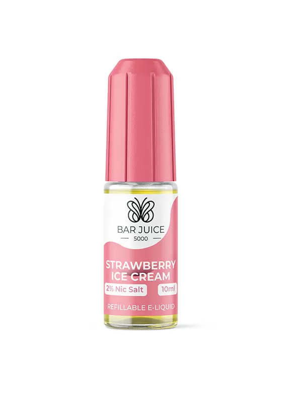 Bar Juice 5000 Strawberry Ice Cream Nic Salt E-Liquid - Vape Product, Vape Product