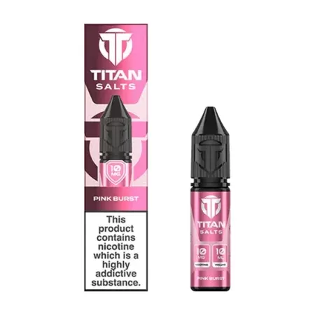 Pink Burst Nic Salt by Titan – Sweet and Smooth