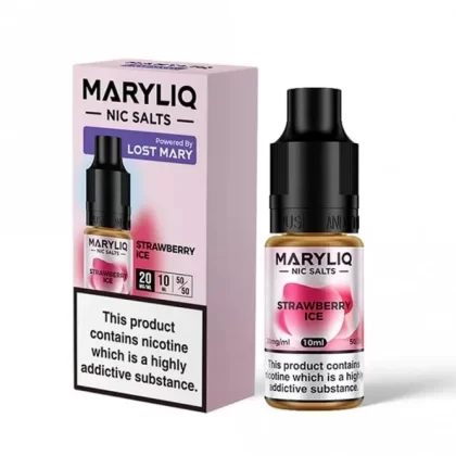 Lost Mary Maryliq Strawberry Ice E Liquid – Lost Mary Maryliq Series (10ml)