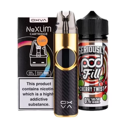 OXVA NeXlim Nicotine Free Bundle - Dark Grey / 1.2ohm