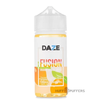 Daze Fusion – Orange Cream Mango 100mL - Nicotine Strength#0mg>3mg>6mg