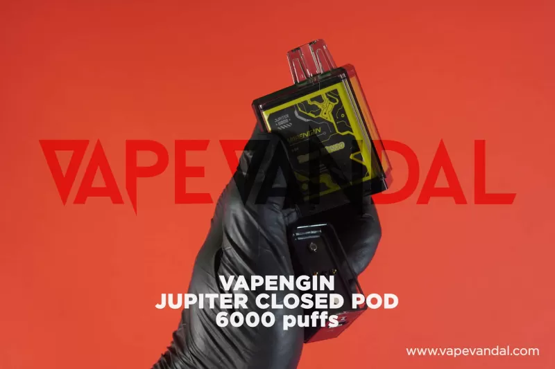 JUPITER 6000 PUFFS BY VAPENGIN - Cartridge (Blue Rasp), Cartridge (Mango Blackcurrant) - Image 2