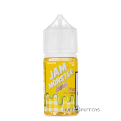 Jam Monster Salt – Banana 30mL - Vape Product, Vape Product
