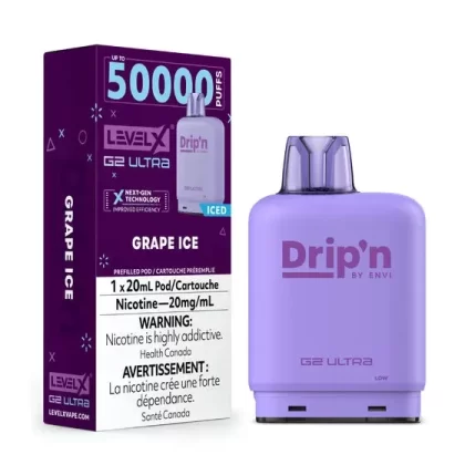 Level X Drip’n G2 Ultra – Grape Ice