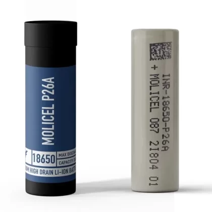 Molicel P26A 18650 2600mAh Battery