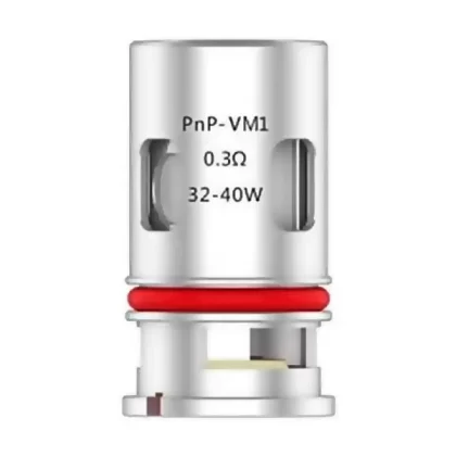 Voopoo PNP Replacement Coils (5 Pack) - 0.3ohm PnP-VM1 Mesh, 0.45ohm PnP-M1 Single