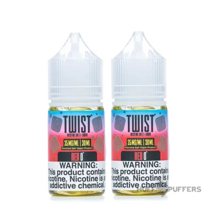 Twist Salt – Red 0° 60mL - Nicotine Strength#35mg>50mg