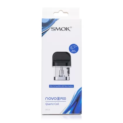 SMOK Novo 2 Pods - 3 Pack; 1.0 Ohm Mesh, 1.4 Ohm Dual Coil MTL