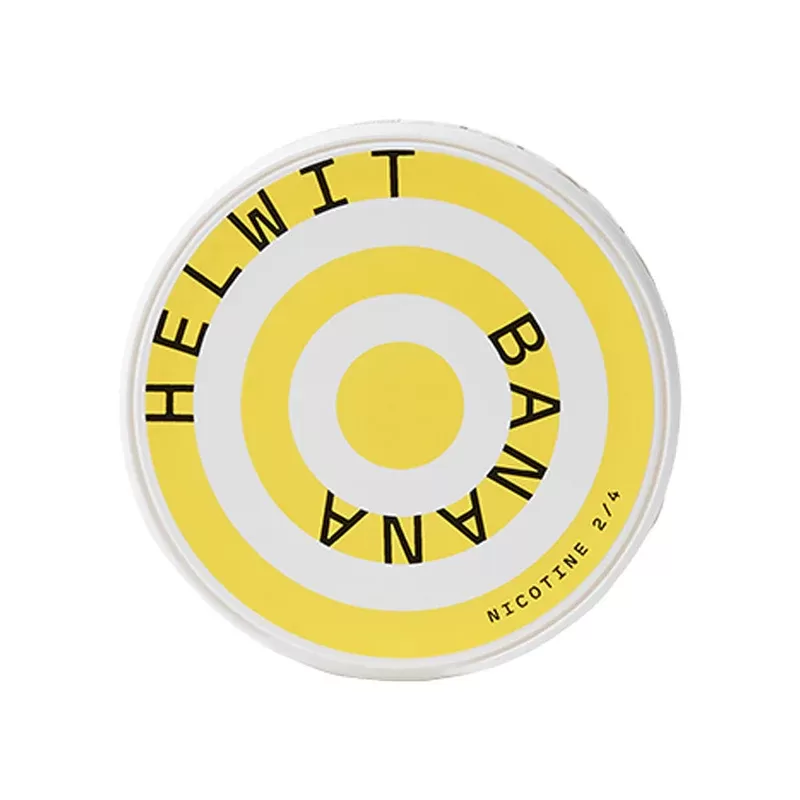 Helwit Banana Nicotine Pouches - Strength#7mg>15mg (5A2575)