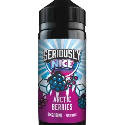 ARCTIC BERRIES ICE E-LIQUID BY SERIOUSLY NICE / DOOZY VAPE CO 100ML 70VG